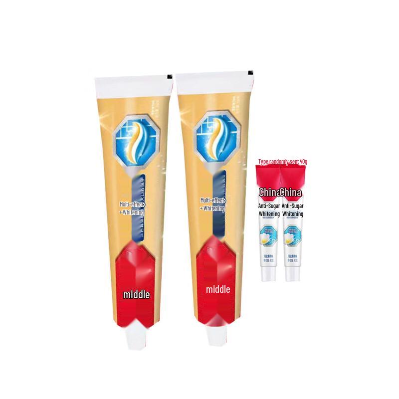 Zhonghua Multi-Effect & Brightening Fresh Mint Toothpaste Bundle