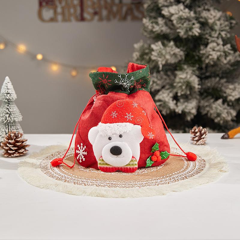 Christmas Gift Bag Christmas Eve Portable Apple Bag Candy Bag Safe Fruit Packaging Box Small Gift Bag