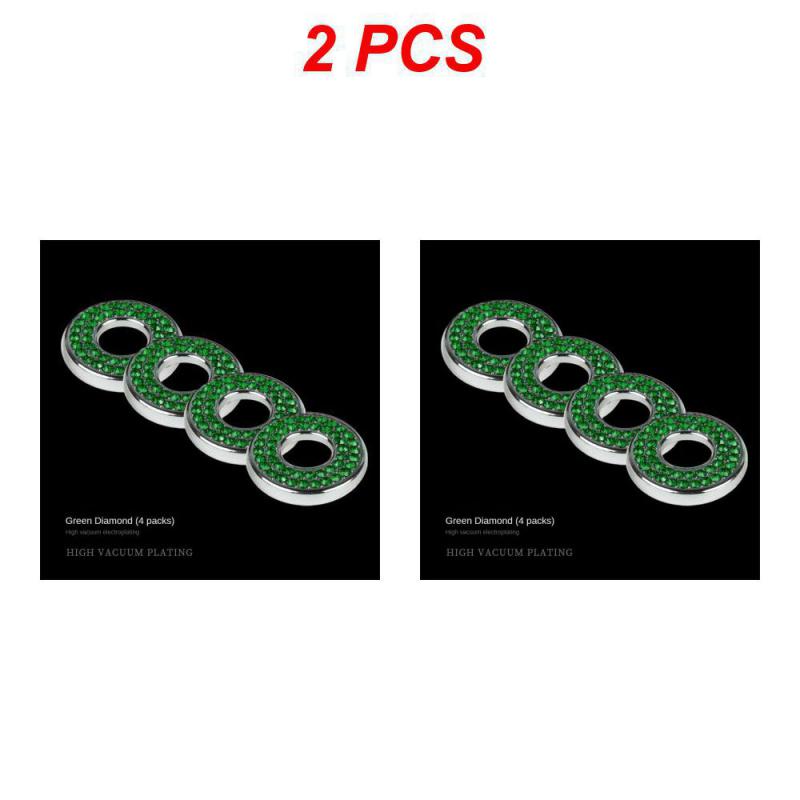 1~8PCS Door Lift Interior Trim Shining For Mercedes-benz Inner Door Lock Pull Cover Door Bolt Decorative Cover