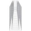 Vidaxl Raised Gabion Planter, Galvanized Steel, 450X50X100 Cm