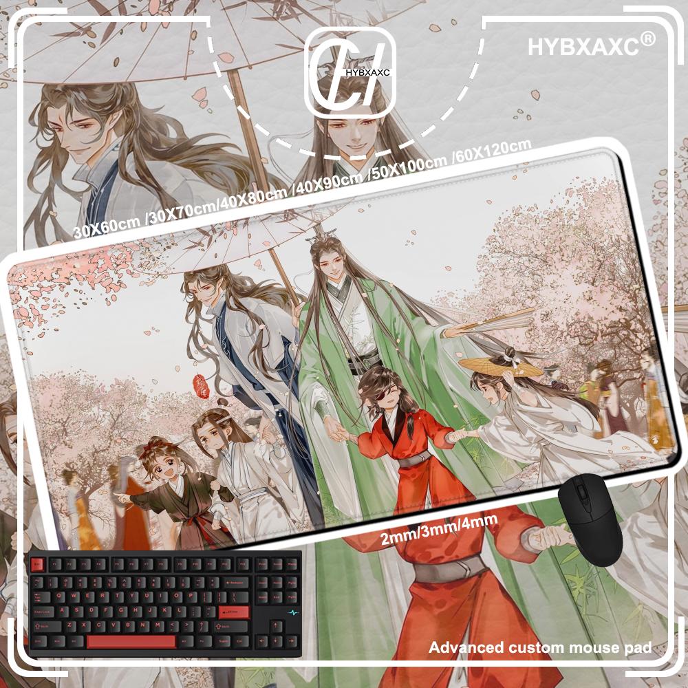 Gamer Keyboard Pad Heaven Officials Blessing Computer Desks Pc Cabinet Games Desk Accessories Mouse Mats Mousepad Anime Mat Xxl