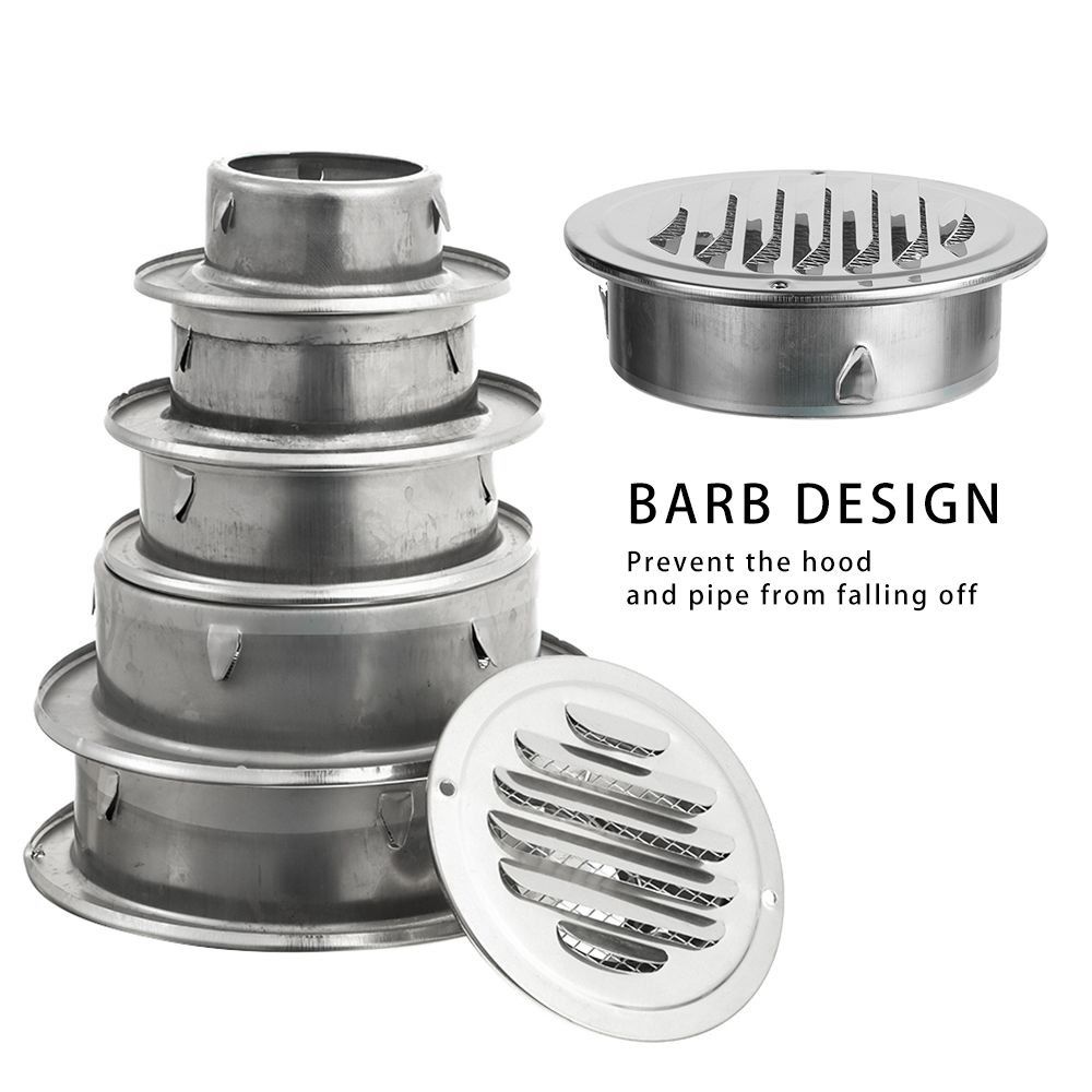 Pest Air Circulation Ducting Ventilation Round Ducting Air Vent Air Vent Hood Ventilation Grilles