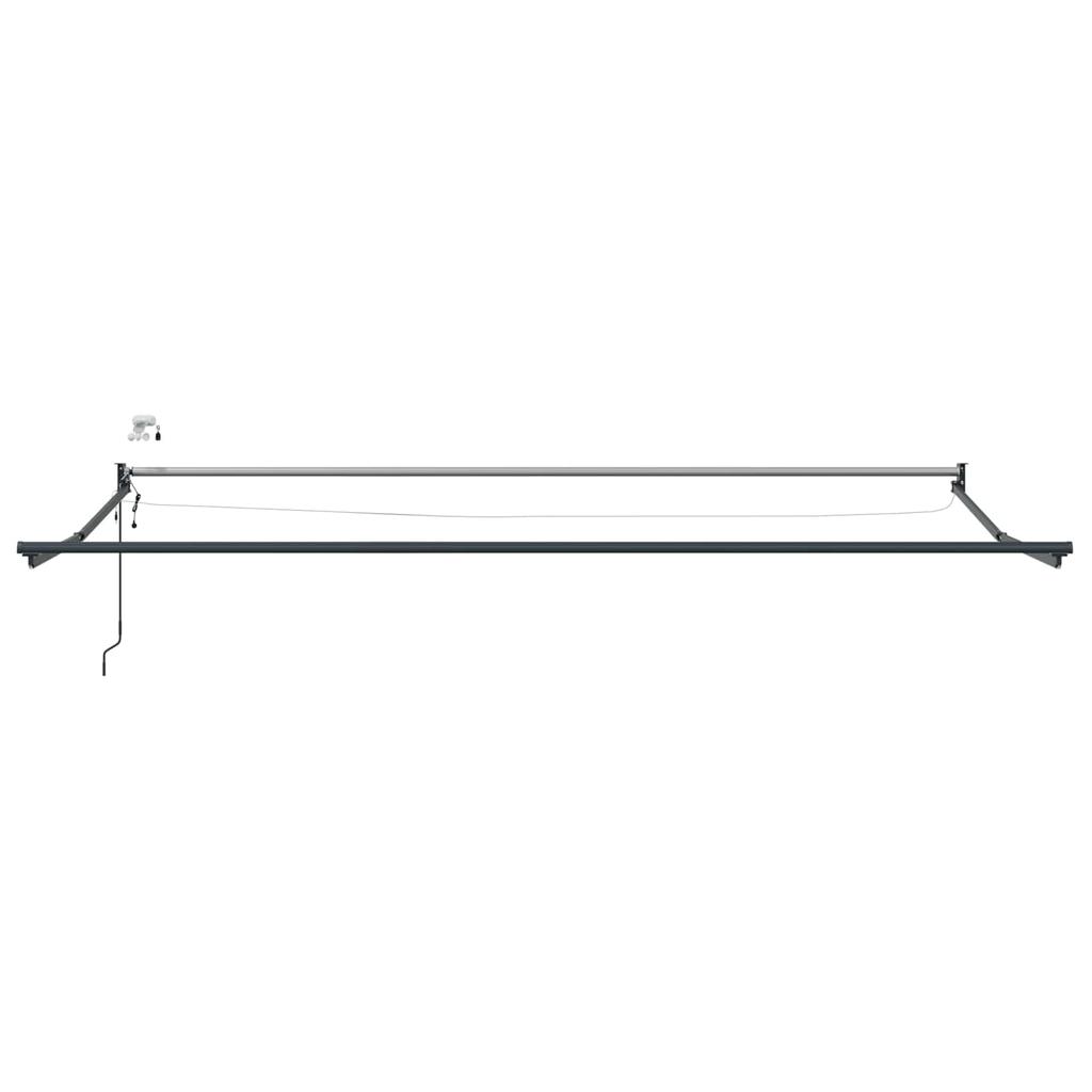 Electric Retractable Awning Anthracite 4 x 2 m