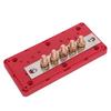 5 Way Power Distribution Block  48V 300A M8 X 5 Heavy Duty Safe Connection Marine Battery Bus Bar for Vehicles Boats RVs