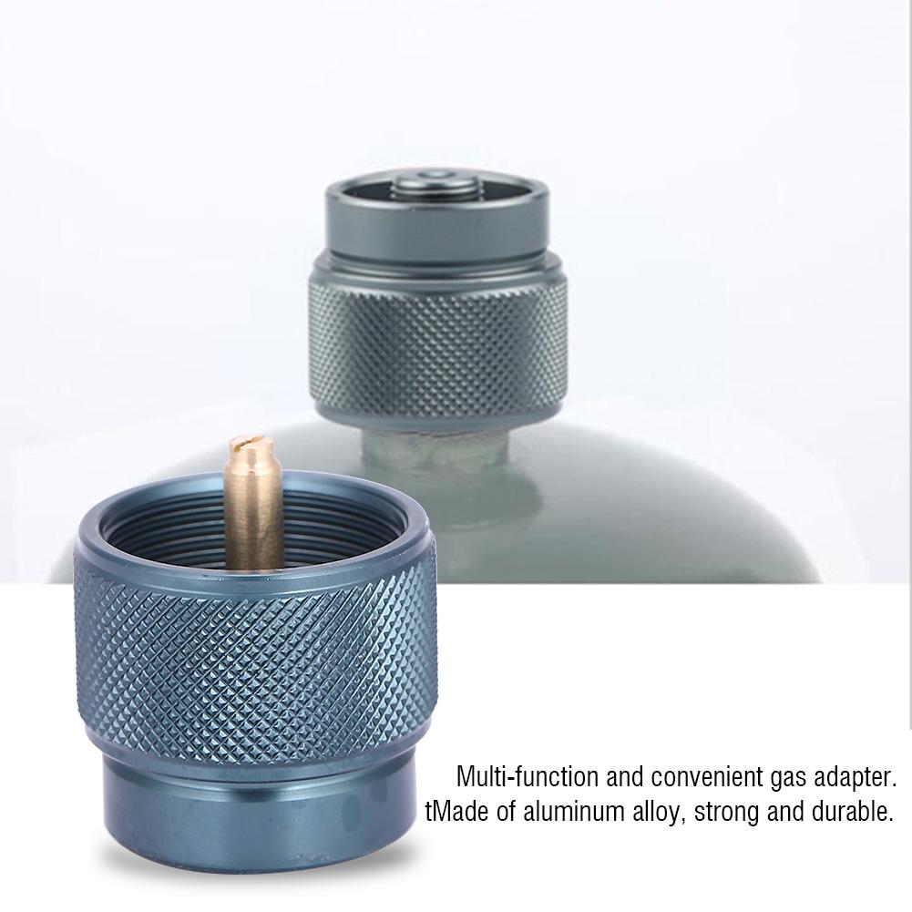 Camping Stove Adapter, Hiking Camp Gas Converter Charging Adapter for Outdoor Backpack