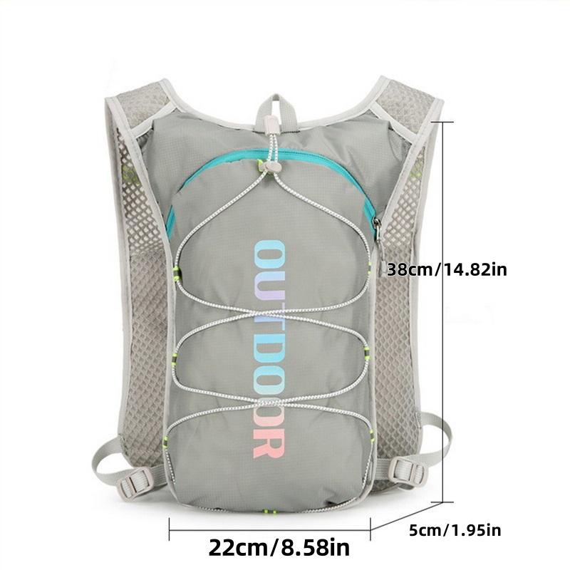 Outdoor Trail Running Backpack Ultralight Women Men Running Race Hydration Vest Marathon Bicycle Bag For Marathon Cycling Hiking