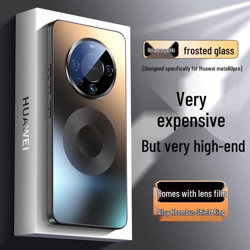 

Huawei Mate60 Pro Magnetic Hall Dual-Ring Phone Case
