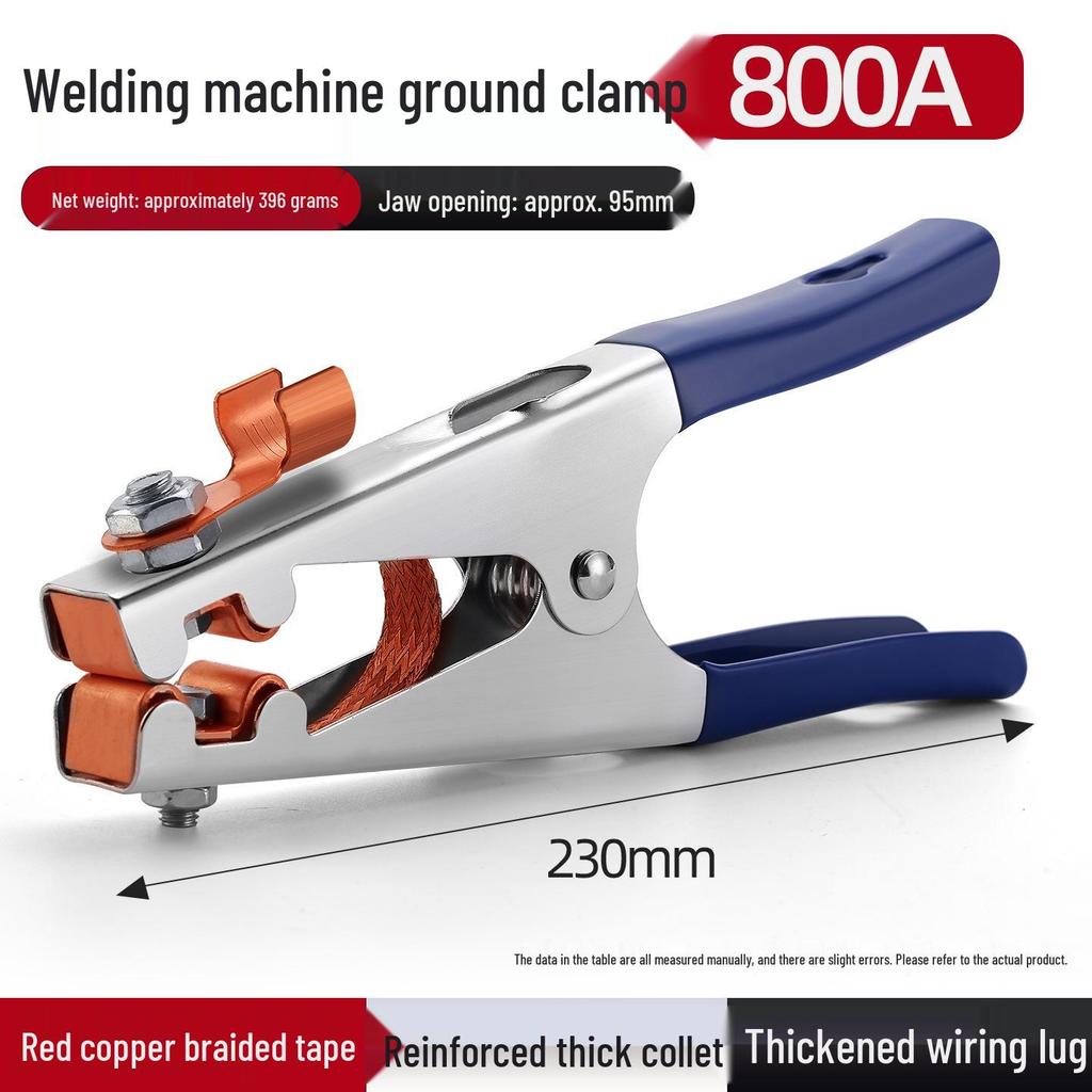 Welding Handle Electric Ground Clamp With Argon Arc Pliers And Copper Chuck