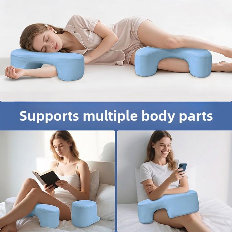 Ergonomic Pillow Memory Foam Side Sleeping Pillow Anti Pressure Arm Shoulder Support Adult Nap Pillow for Bed Relaxation