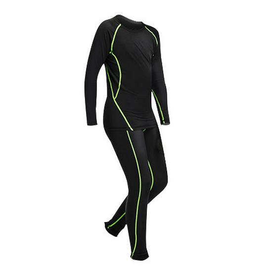 Boys' Fleece-Lined Quick-Dry Compression Suit for Autumn/Winter - High-Elastic Long-Sleeve for Sports & Fitness