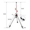 Rotating Tripod Sprinkler with 3/4inch Dn20 Quick Connector Multipurpose Telescoping 53cm-90cm for