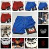 Berserk Muay Thai Kickboksing UFC MMA Mixed Martial Arts Shorts Anime Menn Kvinner Unisex Dobbelt Lag Hurtigtørkende Pustende Sport Gym Fitness Trening