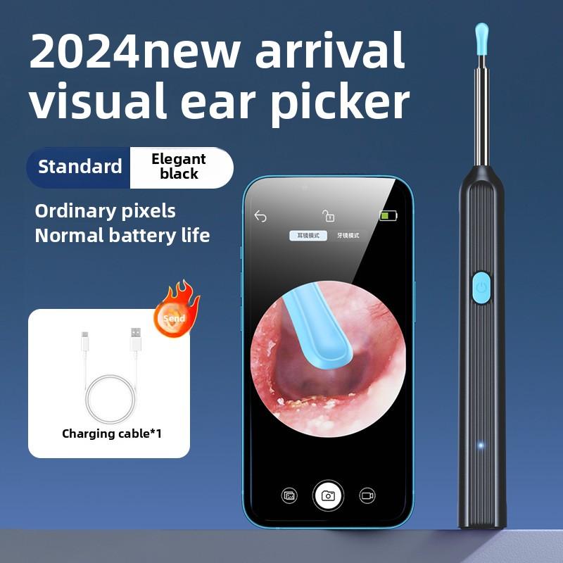 Illuminated Ear Cleaning Kit – Reusable Home Earwax Remover Tool With Led Light, Safe-Tip Scoop & Case For Gentle Ear Care