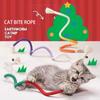 3pcs Cat Toys Chew-Ropes,Interactive Molar Cotton Rope Toys,Silvervine Cat Teaser Toy,Clean Mouth Kitten Play Toy Pet Supplies