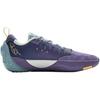 Li Ning Wade All City Fashion Comfortable Shock Absorption Rebound Support Low Top Kids Basketball Shoes Men Basketball Shoes Purple Blue YKBV010-5