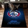Arema Football club Printed Office Carpet Chair Cushion  Entryway Rug, Rugs for Living Room, Bedroom Christmas gifts