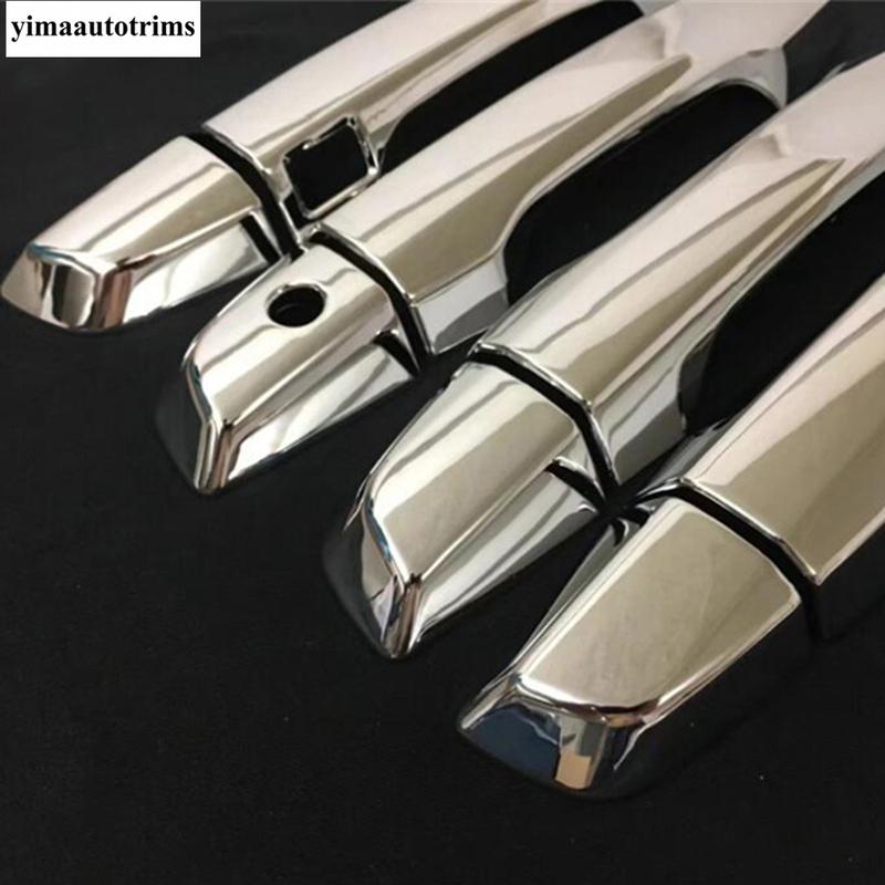 Car Door Handle Protector Decorative Sequ Cover Trim For Honda CRV CR-V 2017 - ABS Chrome Accessories Exterior Refit Kit