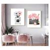 Canvas Art Print Sexy Lips Paintings High Heels Posters Pink Flower Wall Pictures Home Decor Fashion Poster Women Perfume Makeup