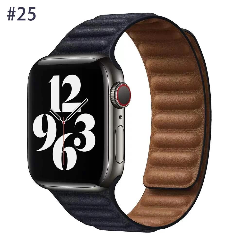 Nový FineWoven řemínek pro Apple Watch 44mm 40mm 45mm 49mm 41mm Originální magnetický náramek iWatch Series 9 8 SE 7 Ultra 2