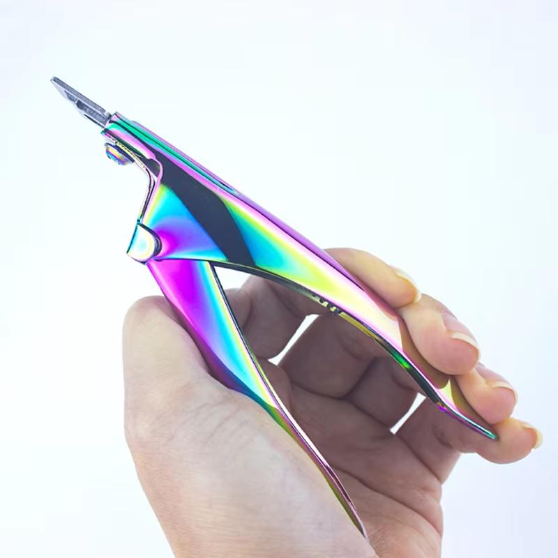 Stainless Steel Colorful Nail Clipper, Nail Clippers, Scissors, Manicure Nail Molding Tool, Adjustable Angle To Trim Nail Shape