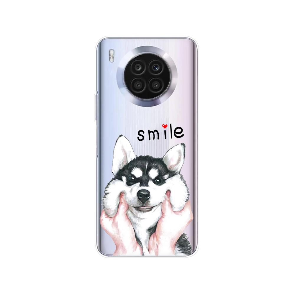 For Honor 50 Lite Case 6.67 Inch Back Phone Cover For Huawei Honor 50 Lite 50Lite Light Silicon Soft TPU Protective Bumper Coque