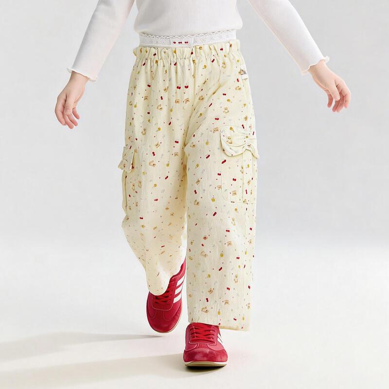 Девичьи весенне-осенние широкие брюки DEESHA 110