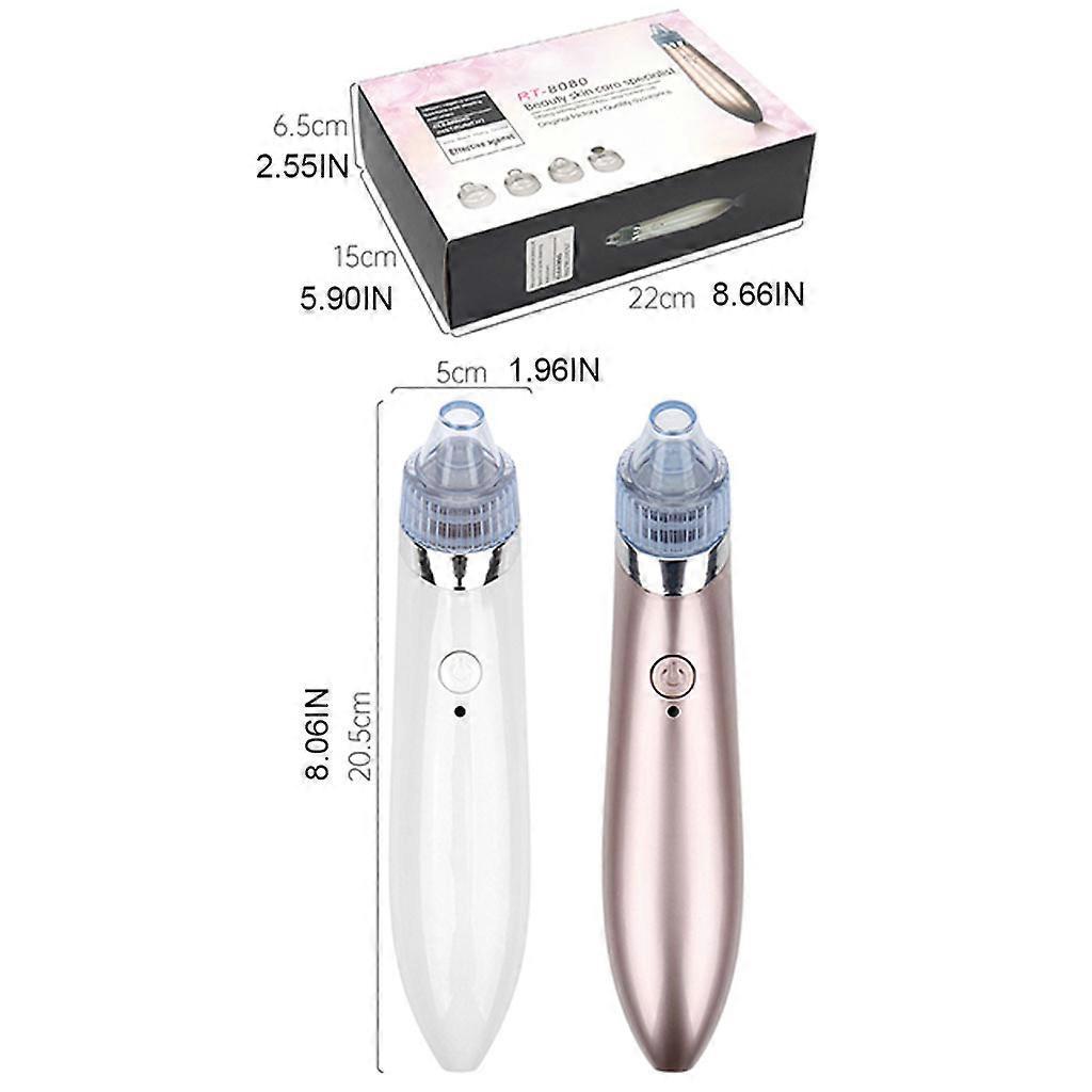 Blackhead Remover Pore Vacuum Electric Pore Cleaner USB Rechargeable for Women