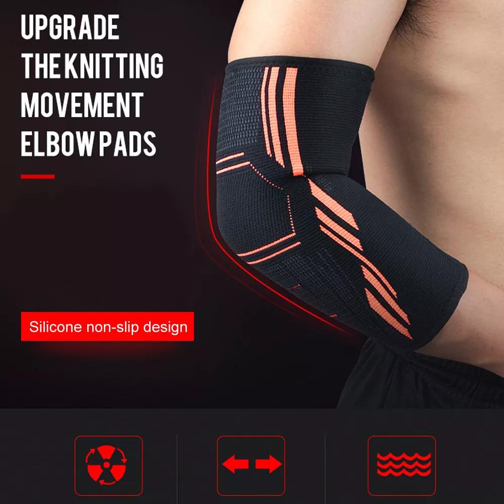 Reduce Pain Elbow Brace Sleeve Compression Arm Sleeve Hot Sale Elbow Brace  Sports Gym