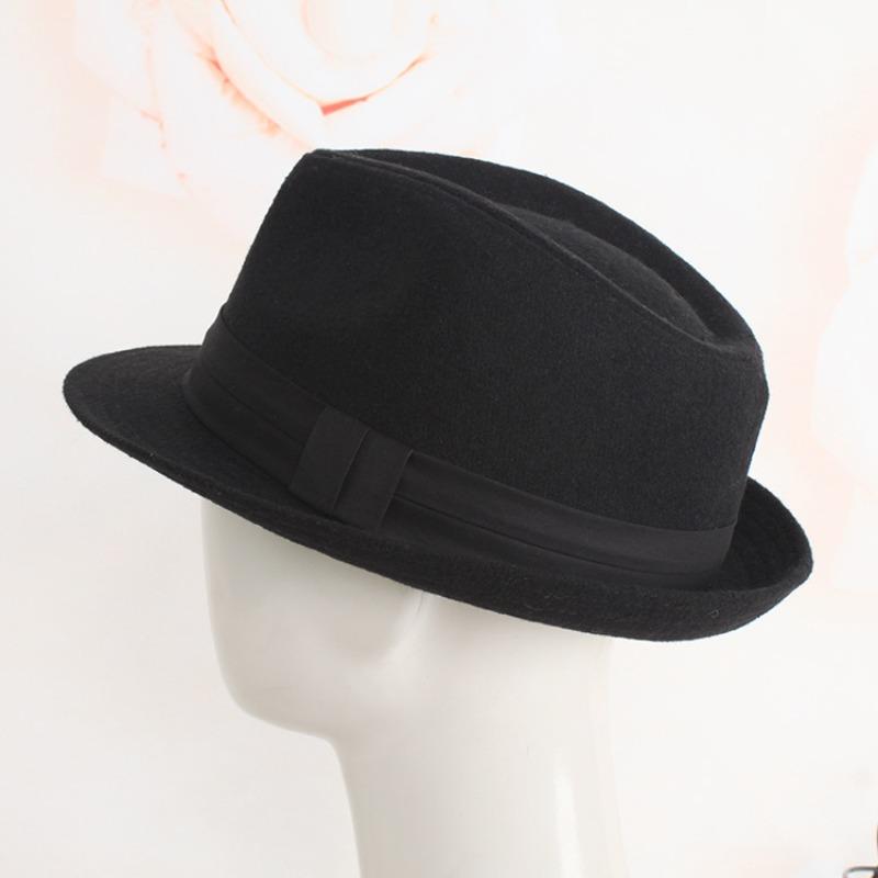 Spring Summer Men'S Fedoras Top Jazz Hat Bucket Bowler Chapeau Hats Fedora Women Black Hat Wedding Caps