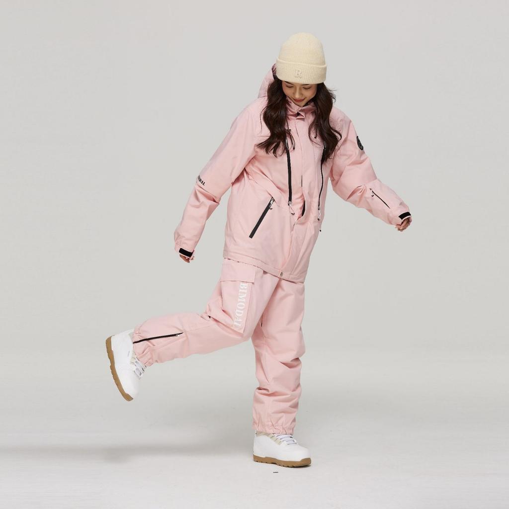 Ski Suit for Women Outdoor Winter Warm Snowboarding Suit Waterproof Windproof Skiing Jackets and Pants Set Women's Breathable Insulated Snow Suit