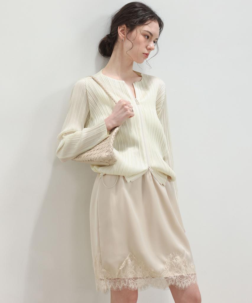 Pleatsmood Lina Pleats Blouson Jumper
