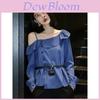 Spring Fashion Shirt With V Neck And Ruffle Detailing For Elegant Women