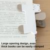 Kitten Book Holder Clip Simple Reading Auxiliary Fixed Book Clip Bookmark Plastic Reading Page Holders Creative Book Accessory