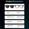 2-in-1 4K Smart AI Brille 800 Megapixel AI Aufnahme Kamera HD Foto Video Sprachanruf Übersetzung Wasserdicht Bluetooth AI Brille