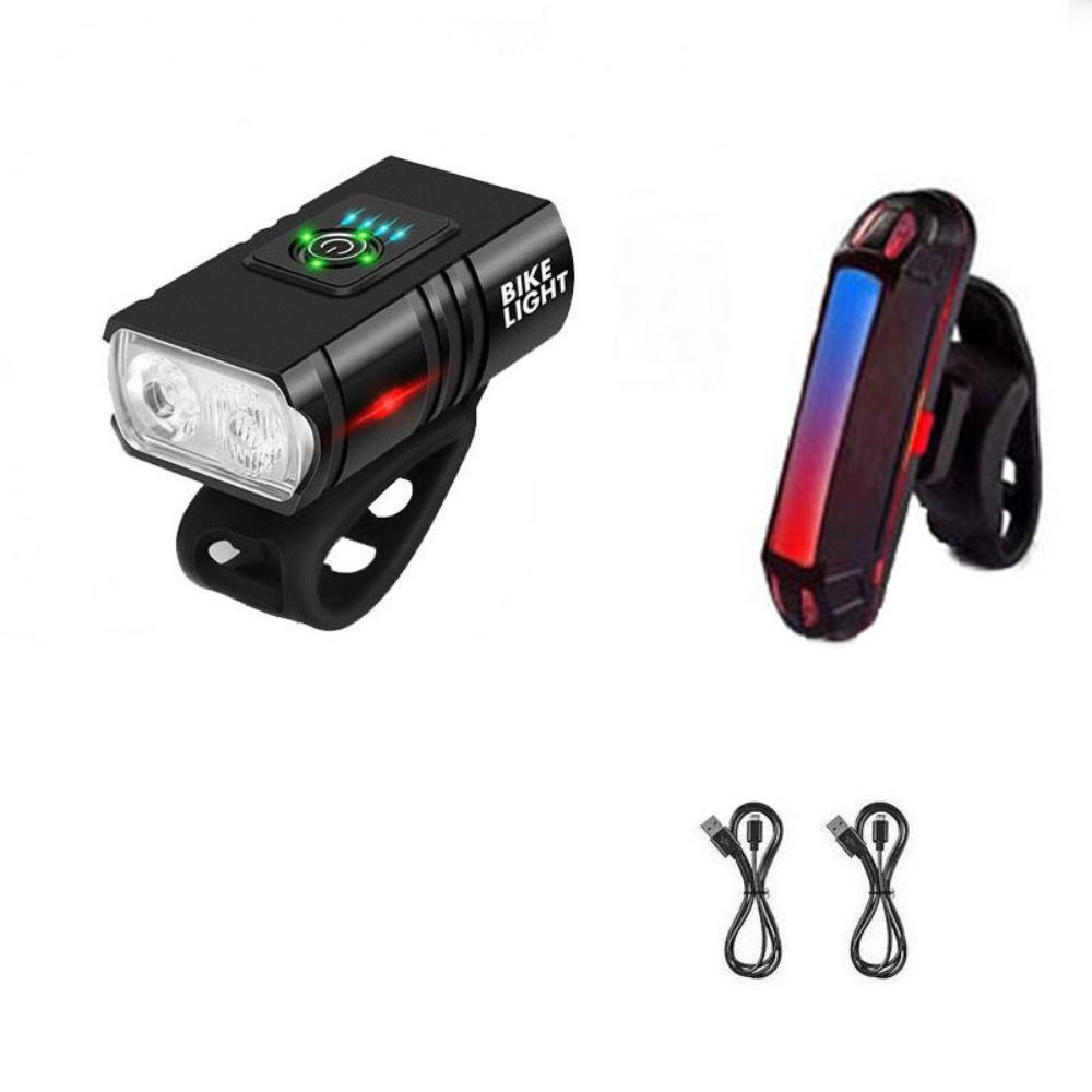 Smart Sensor LED Bike Front Light Aluminum Zinc Zinc Alloy Bicycle Front Lamp Outdoor Flash Light