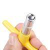 1pc Metal Drum Tuning Key T-type Tuner Solid Square Non-slip Protective Cover Accs for Drum Lovers
