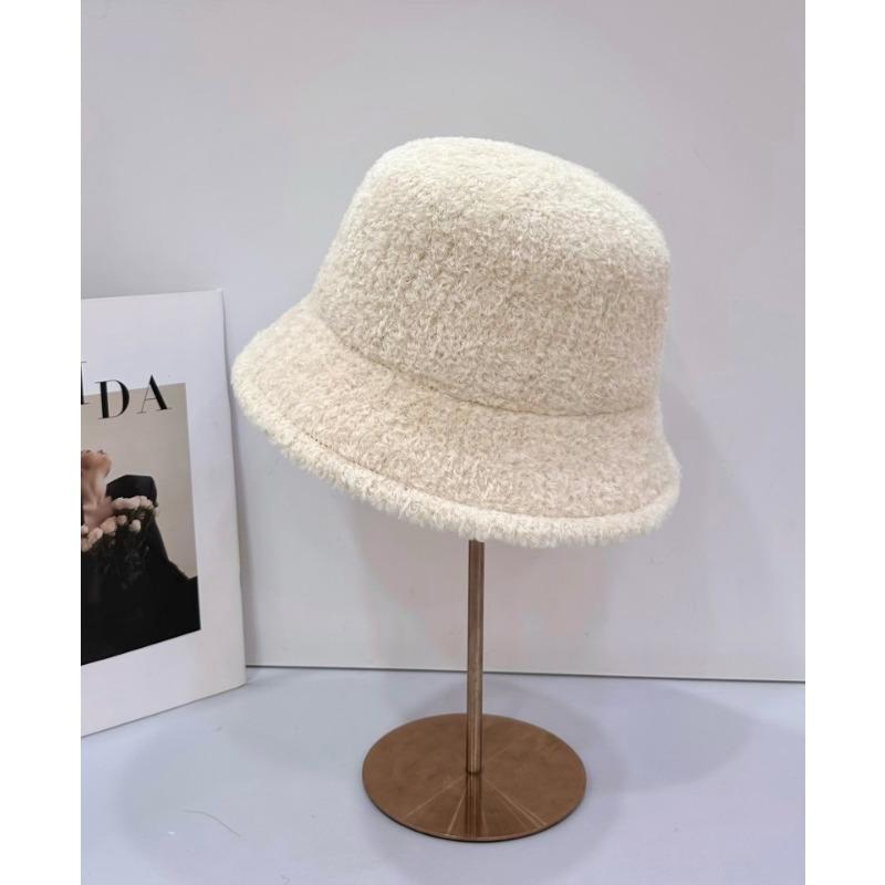 25 Early autumn new fisherman's hat children solid color versatile fashion basin hat winter outdoor warm tide