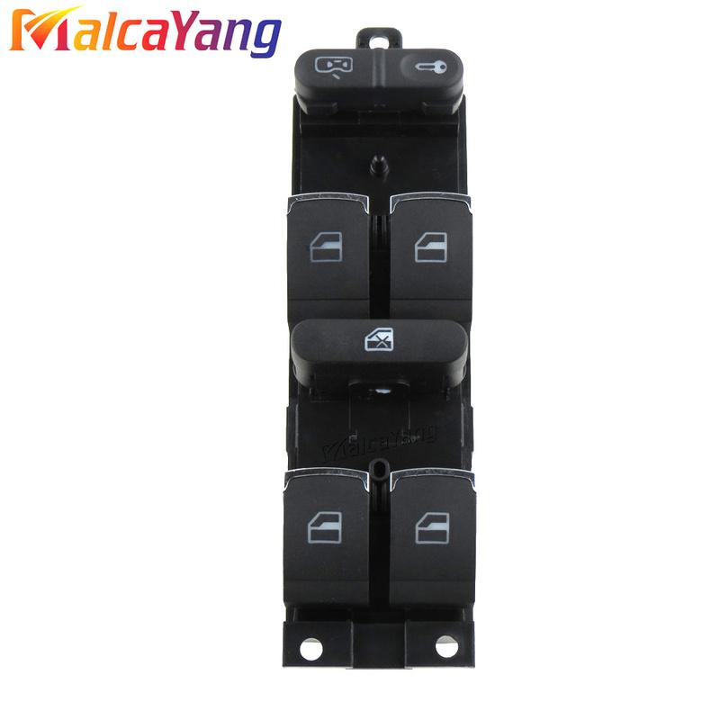 For Volkswagen VW MK4 Bora Seat Skoda Octavia MK1 Fabia Toledo Superb Window Panel Master Control Switch 1J4959857 1J4959857D