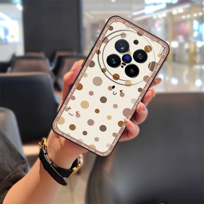 Back Cover Waterproof Phone Case For VIVO X200 Pro Full Wrap Protective Cute Fashion Design Cover Anti-dust Durable TPU