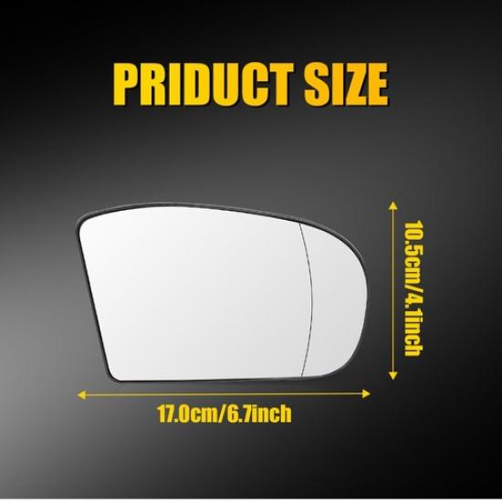 Right Side Mirror View Glass Power Heated For Mercedes E320 E350 E500 E55 03-06