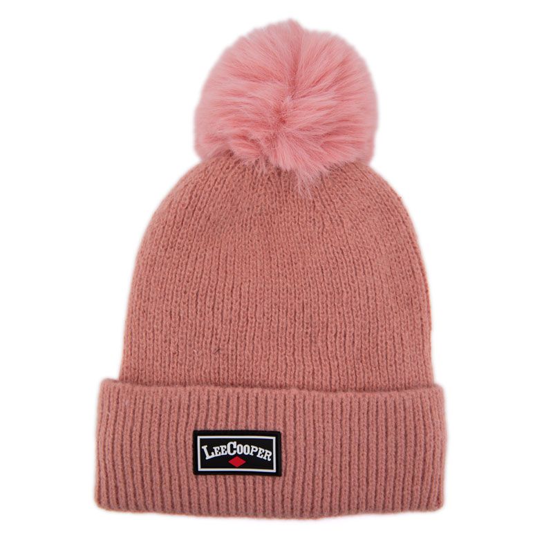 Double Beanie with Pompom Malek Woman LEE COOPER