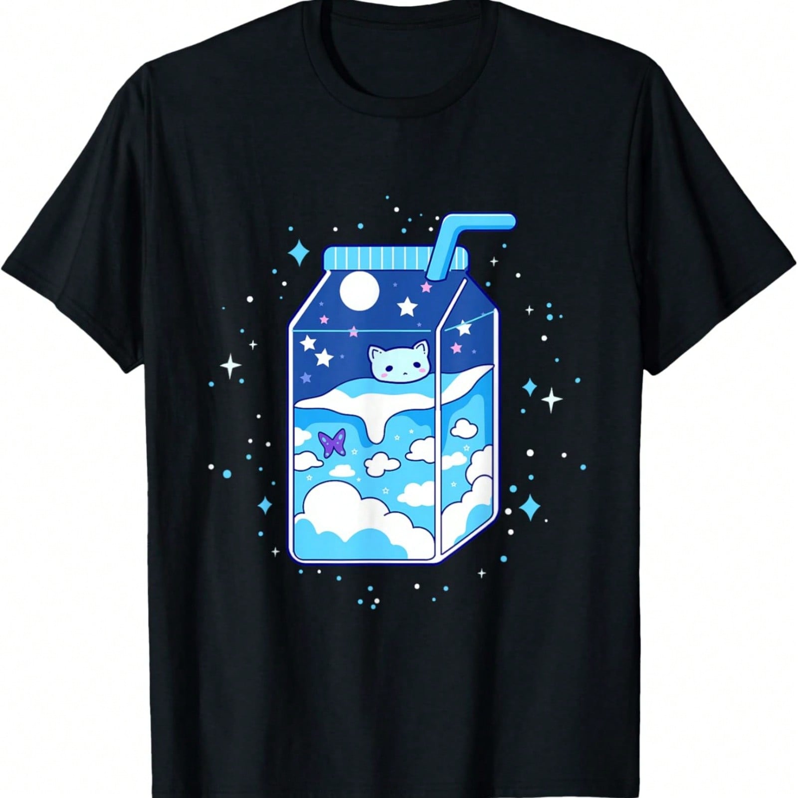 Kawaii Dog Enjoying Ra Noodles T-Shirt S разноцветный