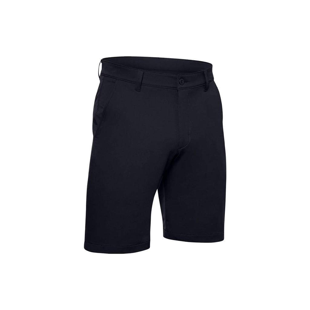 UA Solid Color Straight Leg Shorts Men shorts Black 1350071-001