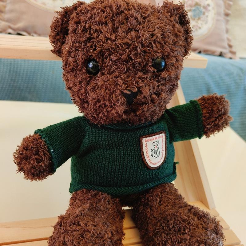 Plush Toy Teddy Bear Doll Plush Toy Doll Gift Animal Bear Doll Gift Throw Pillow