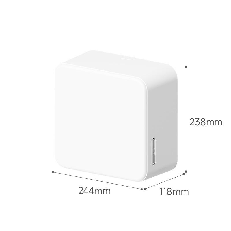 Wall-mounted Toilet Hand Towel Holder, Toilet Paper Box, Household Paper Towel Box Without Holes, Simple Design