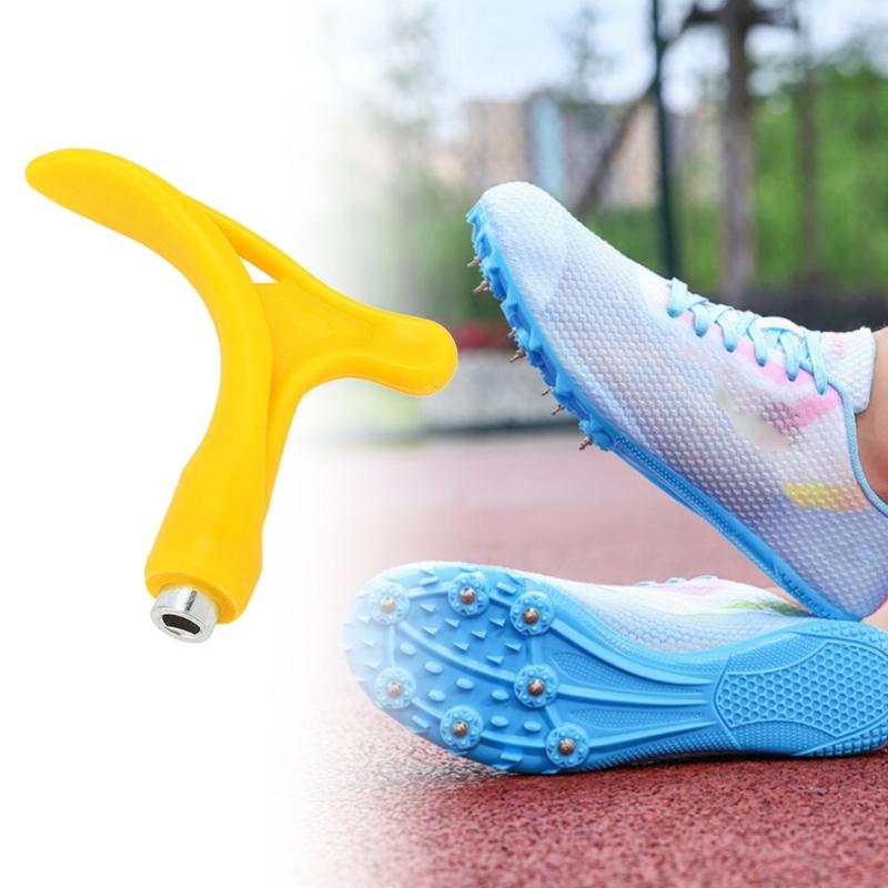 5Pcs Plastic Track And Field Cleat Remover Tool Portable Athletic Shoe Cleat Extractor Tool 7x6 5cm For Running Shoes