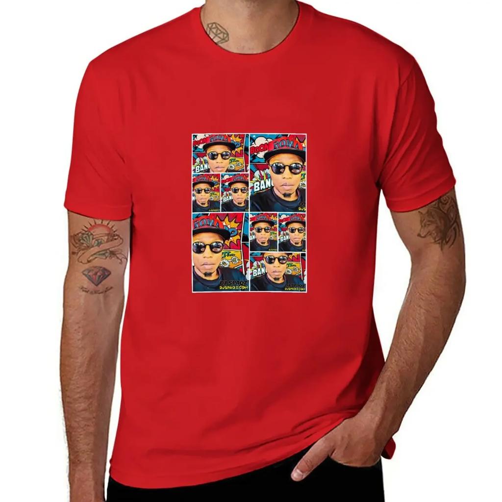 DJ Spaqz T-Shirt Aesthetic clothing quick drying men clothing