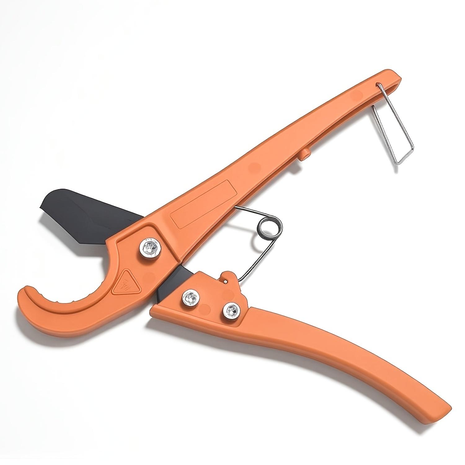 

1pc Durable PVC Pipe Cutter, Pipe Cutters, Large Caliber Cutting Knife, with Adjustable Tension Screw & Metal Clip - 0-33Mm Pipe Cutting Tool 1 Pc