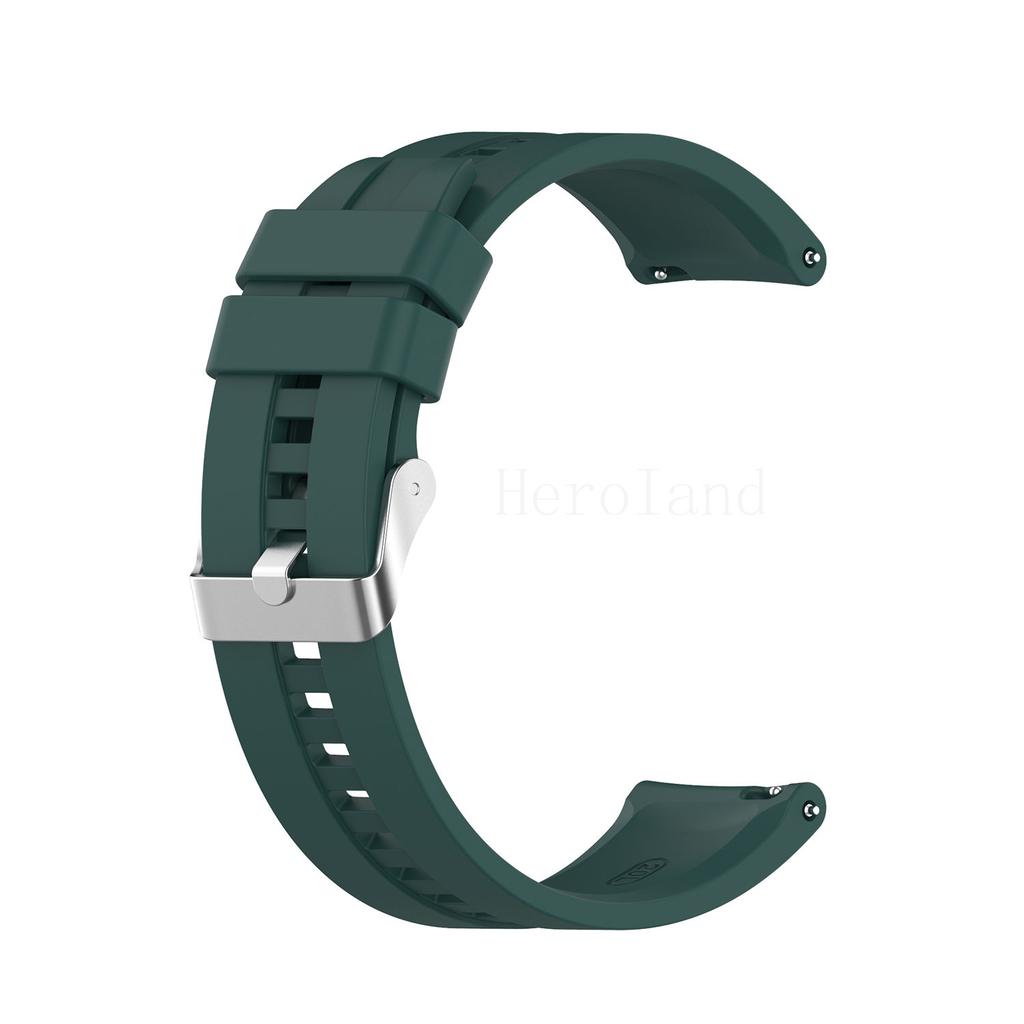 22MM Silicone WatchBand Strap For Realme Watch 2 2 Pro Smart Wristband Bracelet For Realme Watch S / Ticwatch Pro 3 WirstStrap