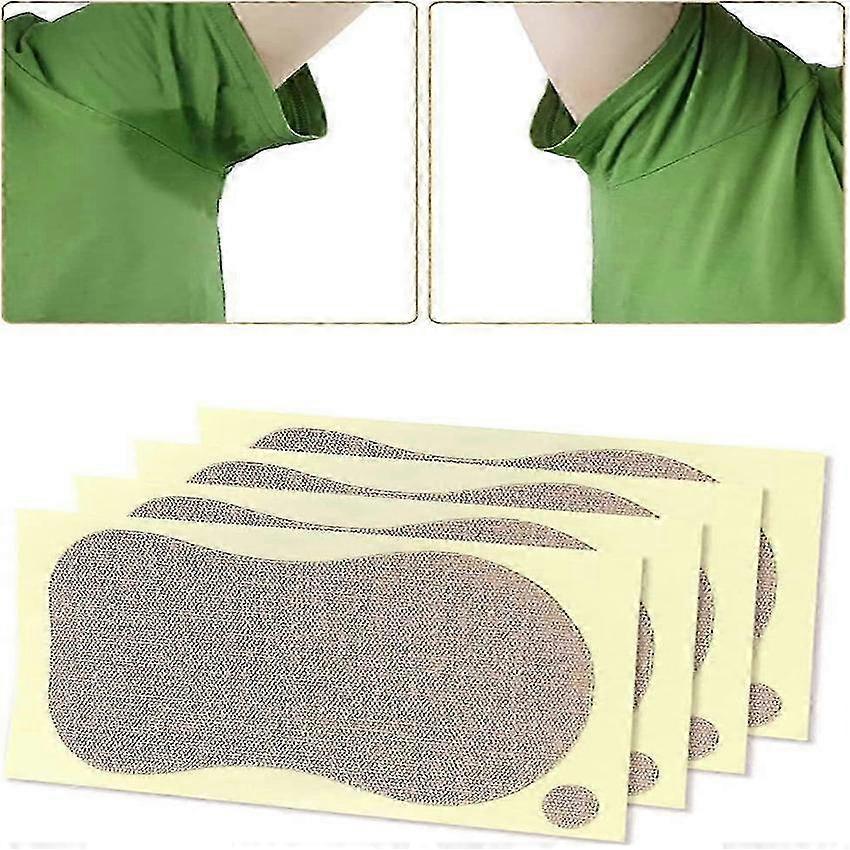 Adhesive Anti Sweat Pads 10 Pcs 9 X 6.5 cm Unisex Sweat Absorbing Armpit Pads